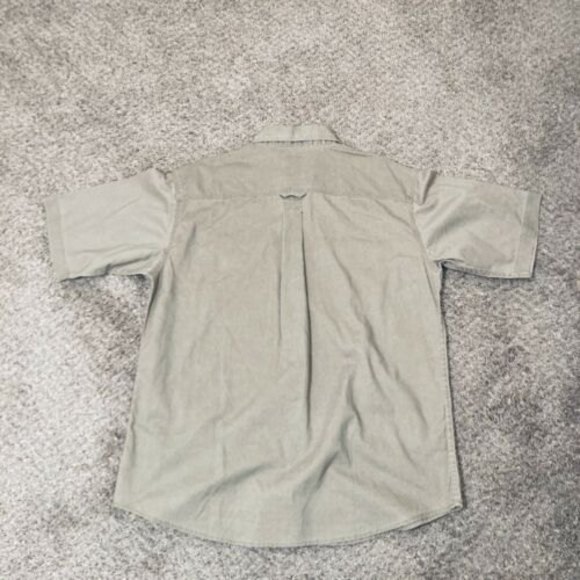 RED HEAD BRAND CO. size Medium Men's tan short sleeve button up shirt - Picture 5 of 9